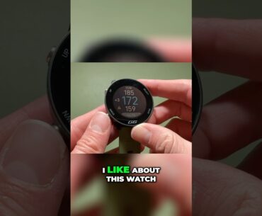 A simple budget friendly golf watch with hole maps?! #golf