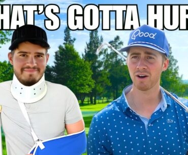 Garrett Clark's Cameraman Got Injured On The Golf Course | Moments Of The Week