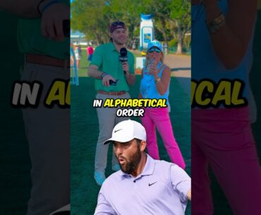This Lady CRUSHES Naming Golfers In Alphabetical Order!🔥