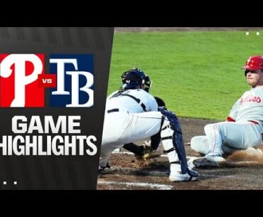 Phillies vs. Rays Game Highlights (5/7/25) | MLB Highlights