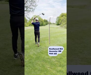 Eagle has him riding the wave 🦅🌊 #golf #golfswing #golfcourse #outdoors #sports #eagle