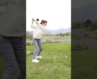 Rushed swing? Here’s the instant fix. 급한 백스윙? 바로 해결됩니다!