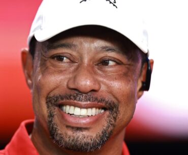 Tiger Woods makes first golf course appearance in three months after Achilles injury for heartwarming reason