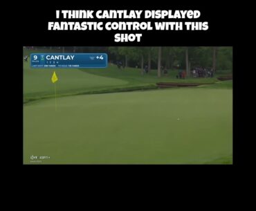 Patrick Cantlay Hits Amazing Approach Shot! #golf #patrickcantlay #pgatour