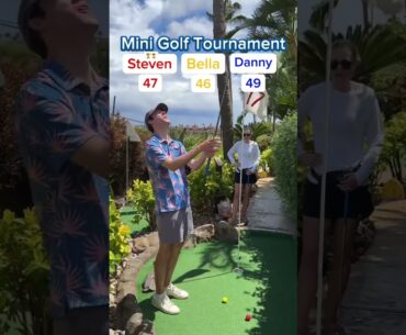Mini Golf Tournament #3 (Hole 17) - Maui Golf & Sports Park #minigolf #viral