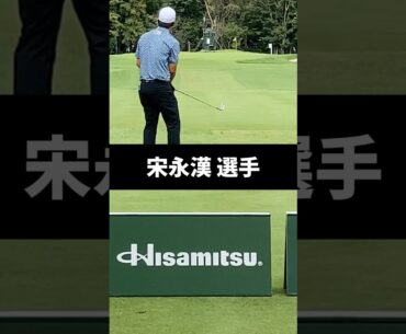 宋永漢選手のアイアンショットのスイング