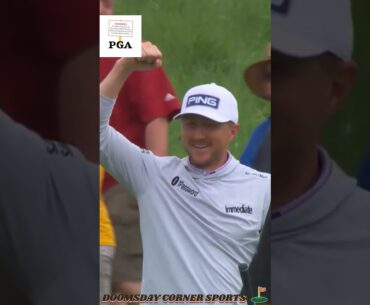 Mackenzie Hughes gets home crowd hollering with hole-out eagle at RBC Canadian!
