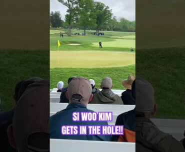 SI WOO KIM x GET IN THE HOLE ⛳️ || GITH #shorts