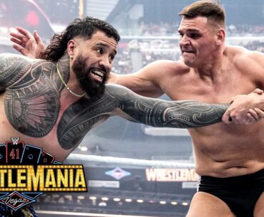 Gunther vs. Jey Uso | World Heavyweight Title Match: WrestleMania 41 Saturday highlights