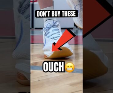 DON’T PLAY BASKETBALL IN THESE SHOES! 😬🏀