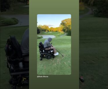 Nate Plays Power2Golf Club | The World’s First Automatic Golf Club | Power2Golf #automaticgolfclub