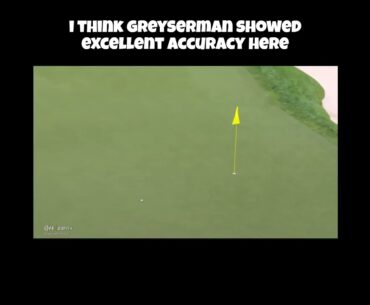 Max Greyserman Hits Terrific Approach Shot! #golf #maxgreyserman #pgatour