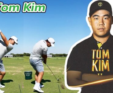 Tom Kim トム・キム 韓国の男子ゴルフ スローモーションスイング!!!