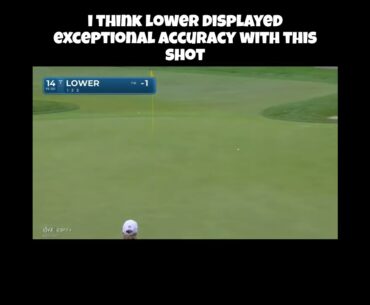 Justin Lower Hits Exceptional Tee Shot! #golf #justinlower #pgatour