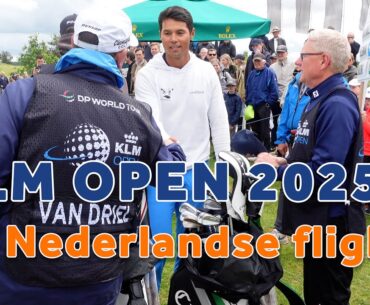 Nederlandse 'party flight' op het KLM Open