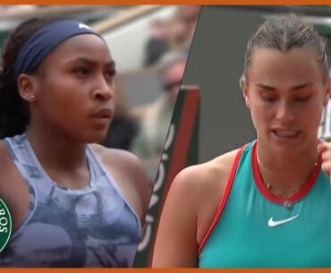 1st Set Tiebreak 🍿 Coco Gauff vs. Aryna Sabalenka - Women's Final | 2025 Roland-Garros