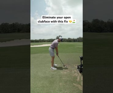How an Open Club Face at the Top Kills Your Swing (And How to Fix It) 🤝⛳️