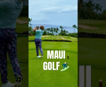Wailea Gold Course 📍#golf #golfswing #golflife