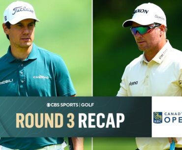 2025 RBC Canadian Open: Manassero, Fox share 1-shot lead | Round 3 Highlights + Recap