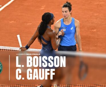 Highlights Boisson vs Gauff Semi-final | Roland-Garros 2025