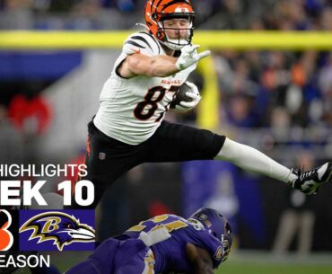 Cincinnati Bengals vs. Baltimore Ravens Game Highlights | NFL 2024 Season Week 10