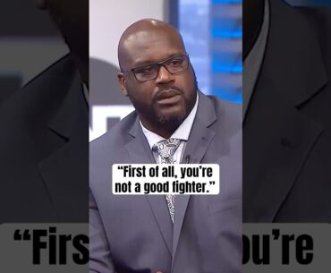 Shaq's face after Chuck said that 💀