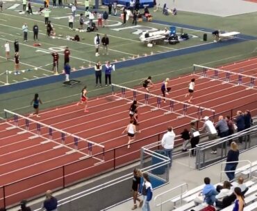 SHE'S BACK! Tatnall's Arianna Montgomery Blazes in MOC 100 Hurdles in 14.72.