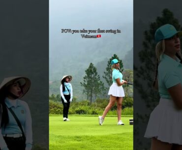 Vietnam golf just hits different ⛳️