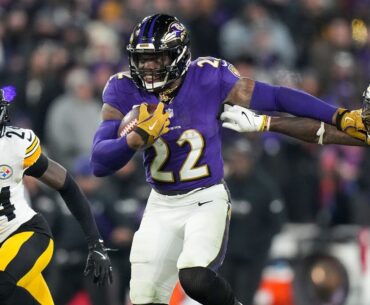 Derrick Henry's best runs from 186-yard game vs. Steelers | Wild Card Weekend