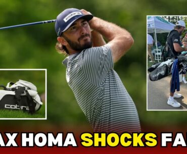 Max Homa Fails to Qualify for U.S. Open and Carries His Own Bag  after splitting with caddie