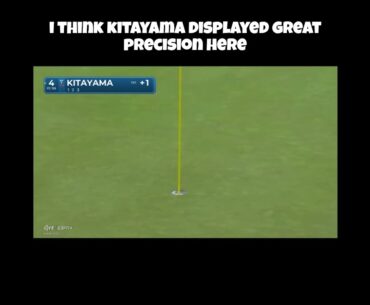 Kurt Kitayama Chips In For Amazing Birdie! #golf #kurtkitayama #pgatour