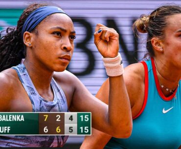 NAIL-BITING Last Game! Gauff vs Sabalenka 🎾 ROLAND GARROS 2025 FINAL