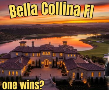Touring 5 INSANE Luxury Homes in Bella Collina Monteverde, FL