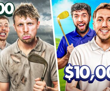 BIG WEDGE $100 VS $10,000 GOLF CLUBS!