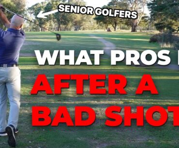 One Bad Shot? Smart Senior Golfers Do This to Save the Round