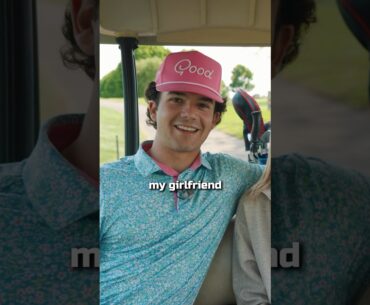 IM DATING A CART GIRL #golf #cartgirl #shorts