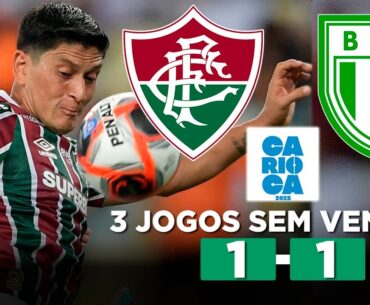 FLUMINENSE EMPATA COM O BOAVISTA E CHEGA A TRÊS JOGOS SEM VENCER! FLUMINENSE 1 x 1 BOAVISTA