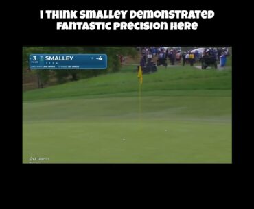 Alex Smalley Hits Fantastic Shot! #golf #alexsmalley #pgatour