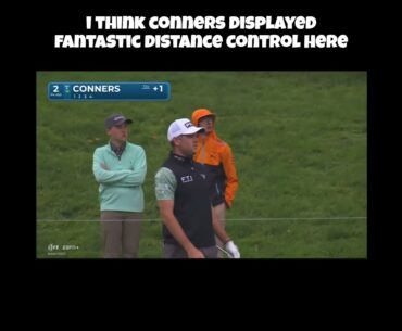 Corey Conners Hits Fantastic Shot! #golf #coreyconners #pgatour
