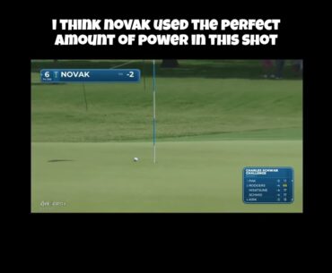 Andrew Novak Hits Fantastic Approach Shot! #golf #andrewnovak #pgatour