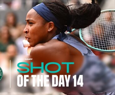 Shot of the day #14 Coco Gauff | Roland-Garros 2025