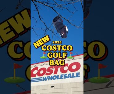NEW 2025 Costco Golf Bag