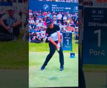 【プロの極意】稲森佑貴プロのスイングは“芯を食う音”が違う…！ #ゴルフ #ゴルフ好き #golf #ゴルフ好きな人と繋がりたい #ゴルフ男子 #ゴルフスイング #プロゴルファー