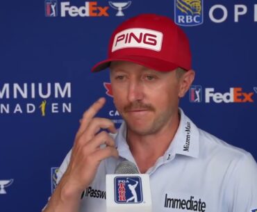 Mackenzie Hughes Recaps Performance at 2025 RBC Canadian Open | Post-Tournament Interview