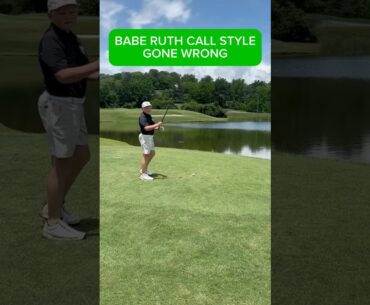 Babe Ruth call style gone wrong