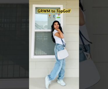 Get ready with me to top golf | part 1 | #grwm #topgolf