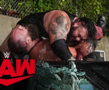 Bronson Reed hits Braun Strowman with a Tsunami onto a car in parking lot brawl: Raw, Aug. 26, 2024