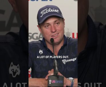 Justin Thomas hopes everyone else gets "psyched out" by Oakmont at the U.S. Open #golf #oakmont