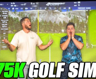 We Built the ULTIMATE Golf Simulator – Full Tour + WHAT IS COST US