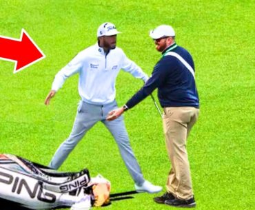 When Golf Players Lose Control ON LIVE TV...